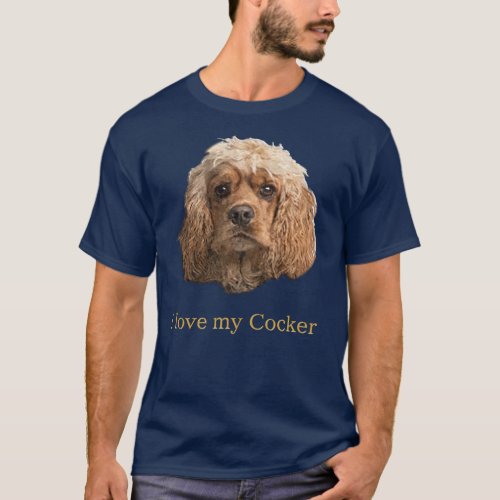 Cocker Spaniel t_shirts