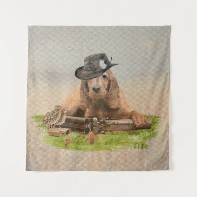 Cocker Spaniel Tapestry (Front)