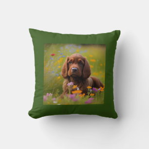 Cocker Spaniel Throw Pillow