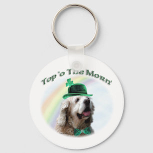 Cocker Spaniel Top of the Morn'; St. Patrick's day Keychain