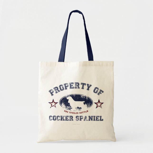 Cocker Spaniel Tote Bag (Front)