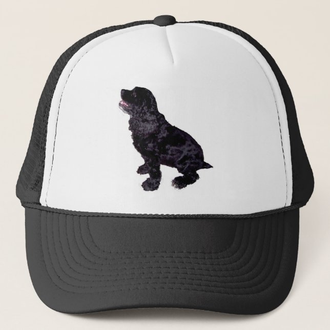 Cocker Spaniel Trucker Hat (Front)