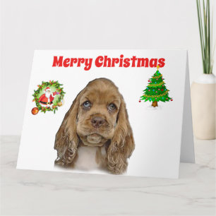 Cocker Spaniels Christmas Cards