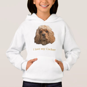 cocker spaniels hoodie