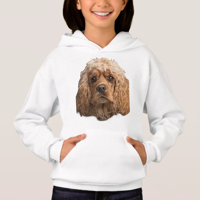 cocker Spaniels Hoodie (Front)