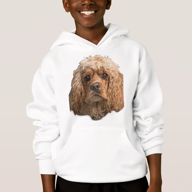 cocker Spaniels Hoodie (Front)