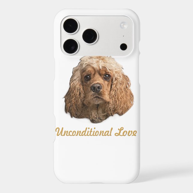 cocker Spaniels Iphone Case (Back)