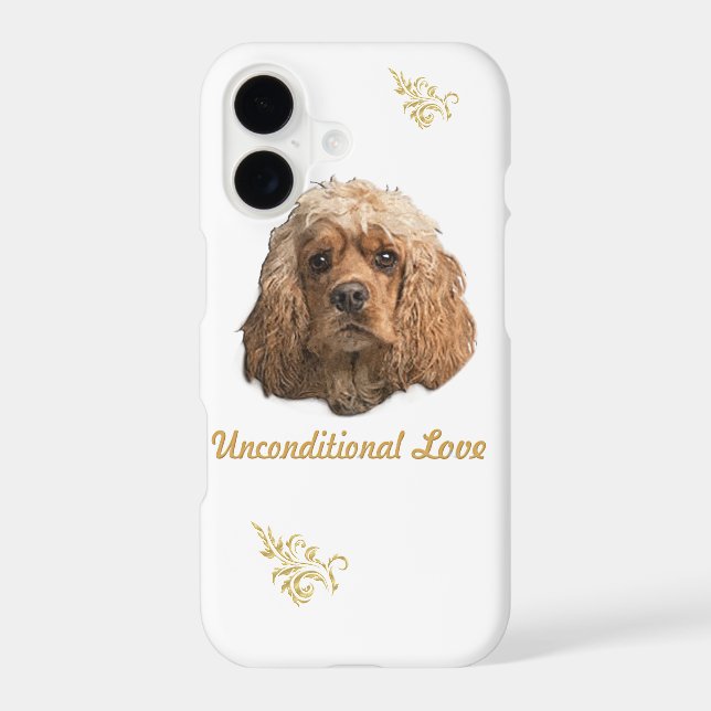 cocker Spaniels Iphone Case (Back)