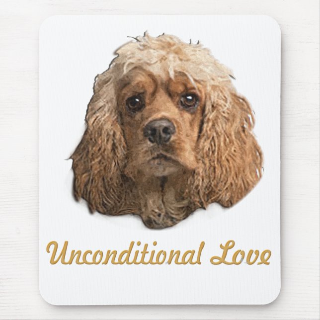 cocker Spaniels Mouse Pad (Front)