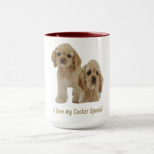 cocker spaniels mug