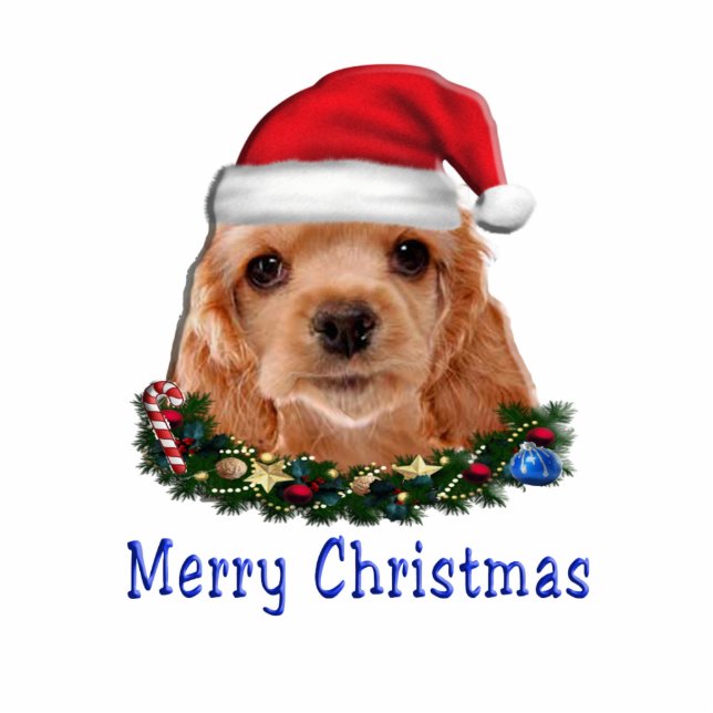 Cocker Spaniels Statuette (Front)