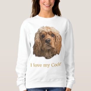 cocker spaniels sweatshirt
