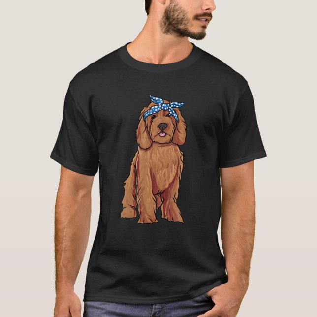Cockerdoodle Dog Owner Gift - I Love My Cockapoo T-Shirt (Front)