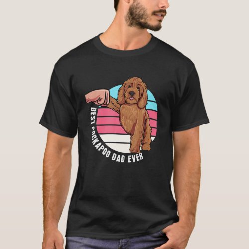 Cockerdoodle Dog Owner Gift _ I Love My Cockapoo T_Shirt