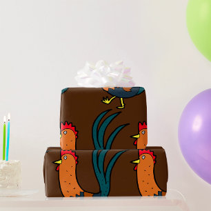 Cockerel Wrapping Paper