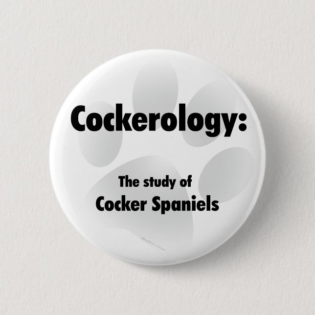 Cockerology Button (Front)