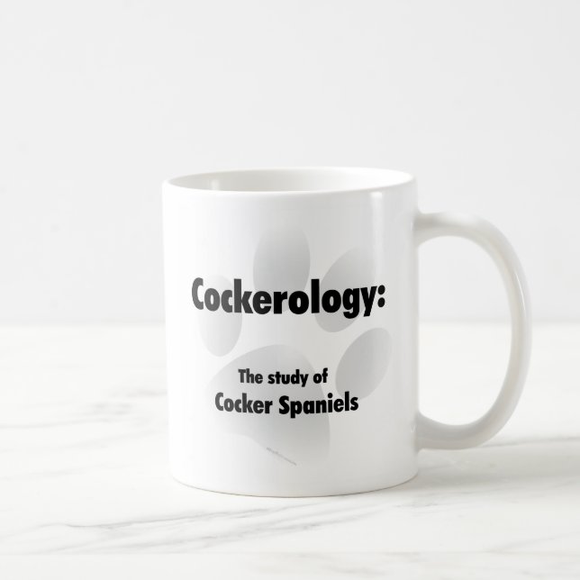 Cockerology Coffee Mug (Right)