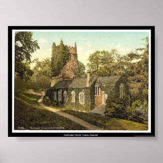 Cockington Church, Torquay, England Poster