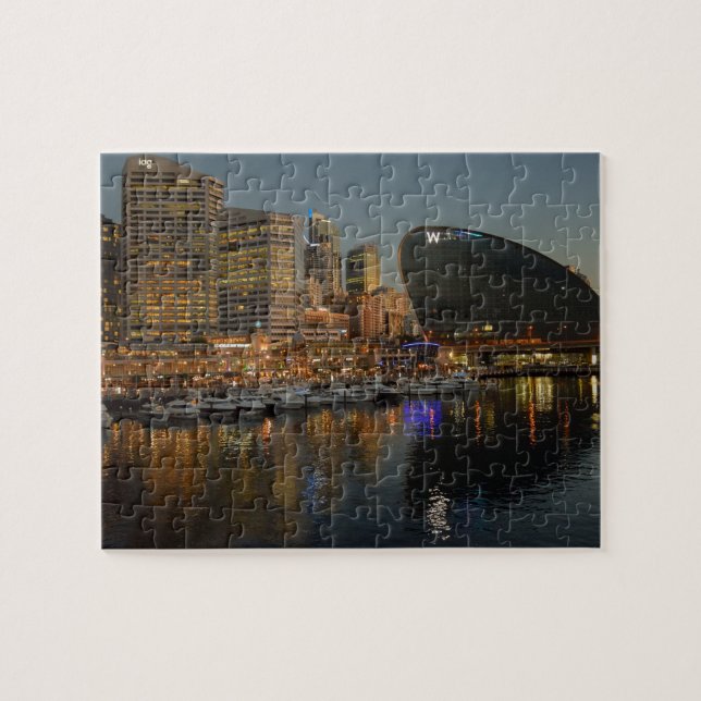 Cockle Bay Wharf in Sydney Australia Jigsaw Puzzle (Horizontal)