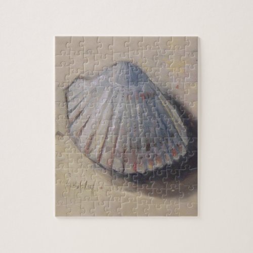 Cockle Shell Beach Seashell Jigsaw Puzzle