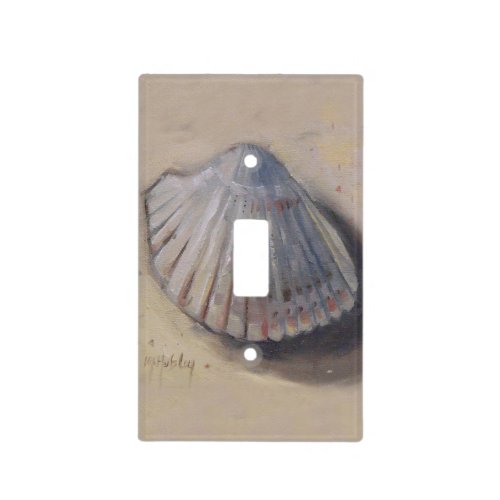 Cockle Shell Beach Seashell Light Switch Cover