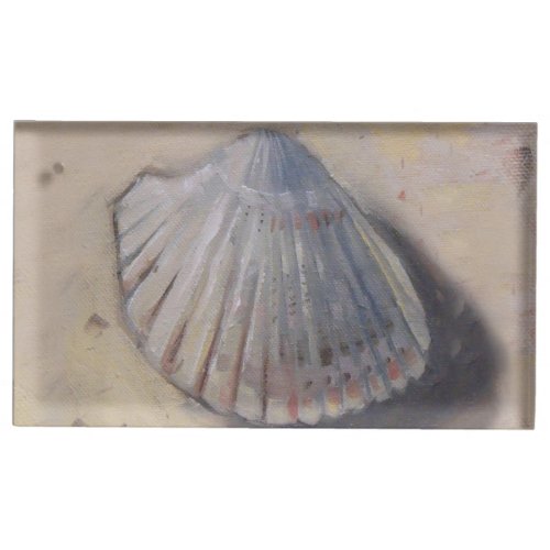 Cockle Shell Beach Seashell Table Card Holder