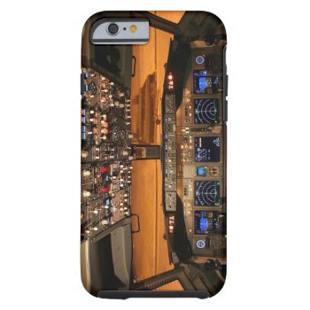 Cockpit By Night Tough Iphone 6 Case by DanCreations at Zazzle