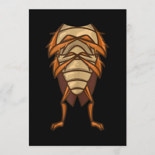 Cockroach Costume Halloween Easy Cosplay Invitation