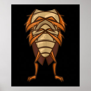 Cockroach Costume Halloween Easy Cosplay Poster