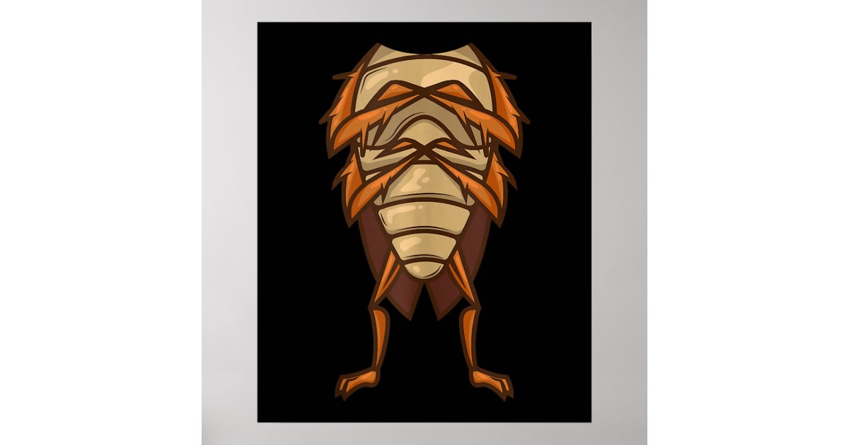 Cockroach Costume Halloween Easy Cosplay Poster | Zazzle