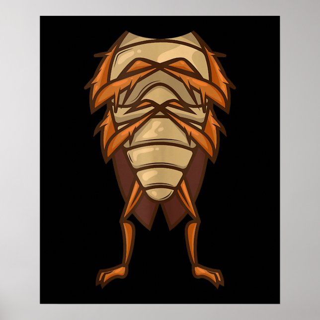 Cockroach Costume Halloween Easy Cosplay Poster (Front)