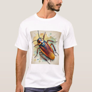 Cockroach dorsal view painting 270824IREF239 - Wat T-Shirt
