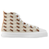 Cockroach High Top Shoes / La Cucaracha Shoes (Left Shoe Inside)