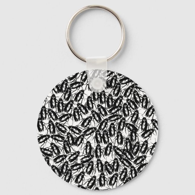 Cockroach Infested Keychain (Front)