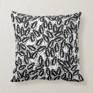 Cockroach Infested Throw Pillow
