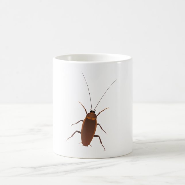 Cockroach Insect Coffee Mug (Center)