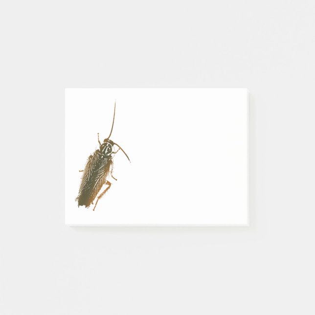 Cockroach Post-it Notes (Front)