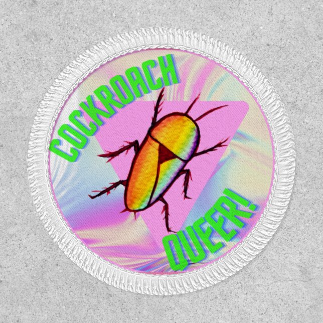 Cockroach Queer Patch (Front)