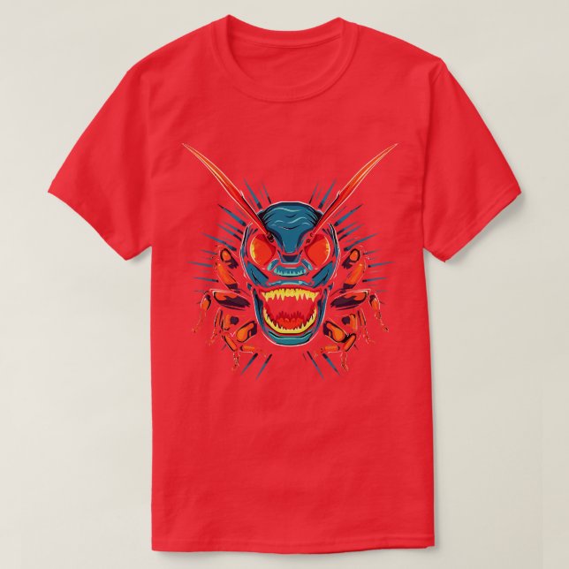 Cockroach Smiling T-Shirt (Design Front)