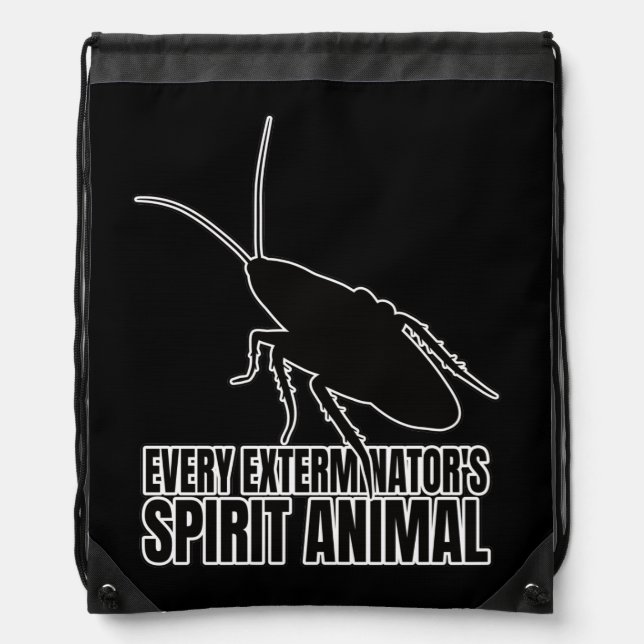 Cockroaches Cockroach Roach – Entomology Geek Drawstring Bag (Front)