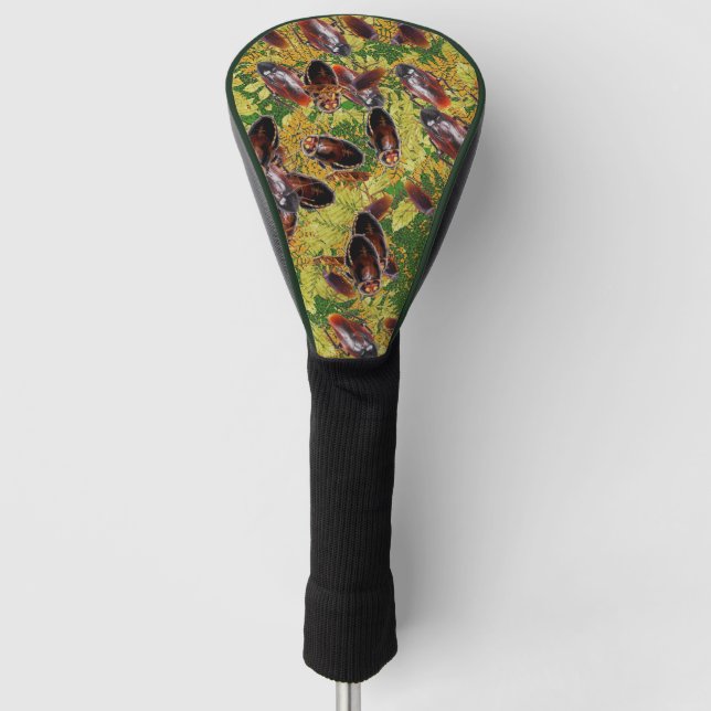 Cockroaches Golf Head Cover (Front)