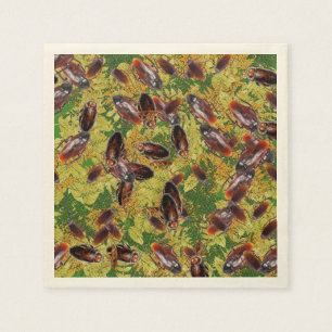 Cockroaches Paper Napkins
