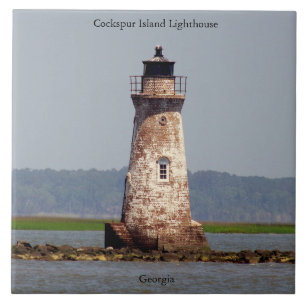 Cockspur Island Lighthouse tile