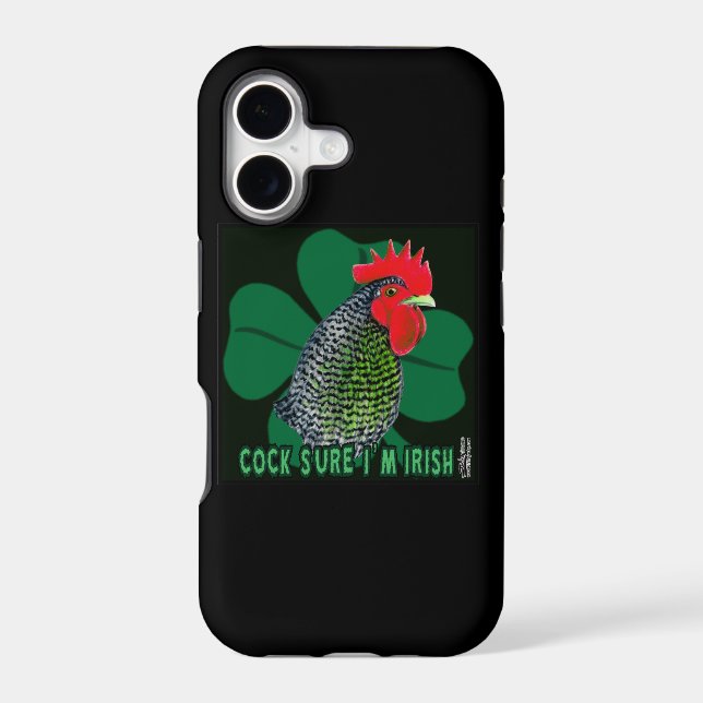 Cocksure I'm Irish! Case-Mate iPhone Case (Back)