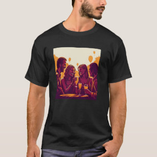Cocktail Bar Funny Drinking Party T-Shirt