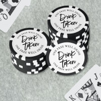 Cocktail Black White Wedding Drink