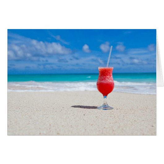 Cocktail by the sea cards (Front Horizontal)