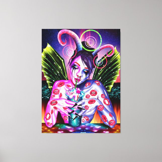 Cocktail Canvas Print (Front)