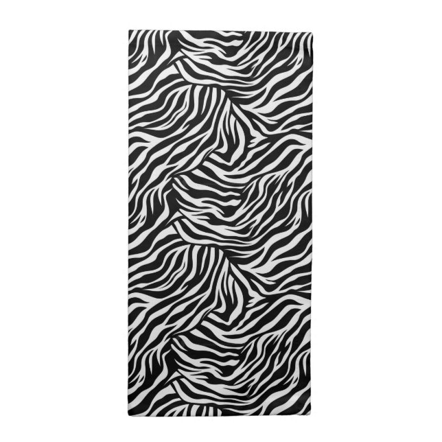 Cocktail Cloth Napkin Set-Animal Print (Half Fold)