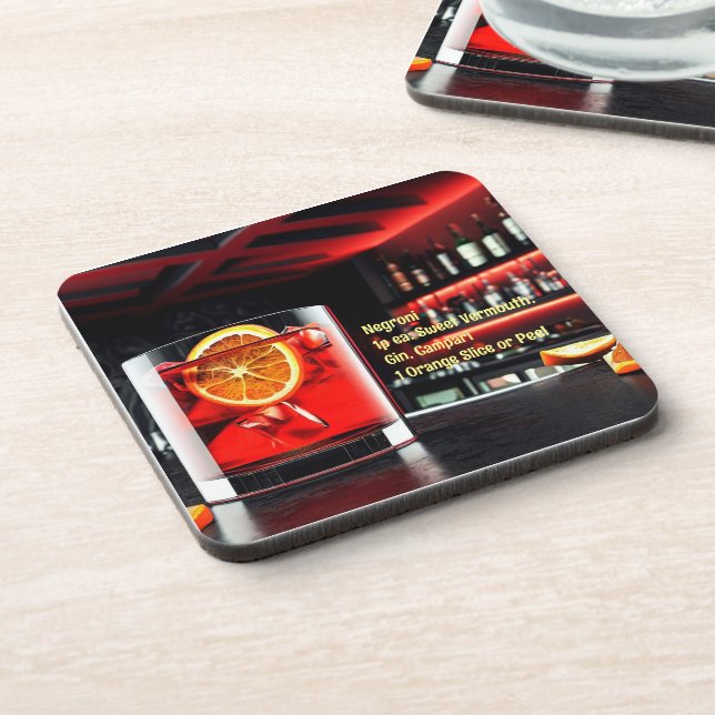 Cocktail Coasters 03 w/Recipe (Left Side)